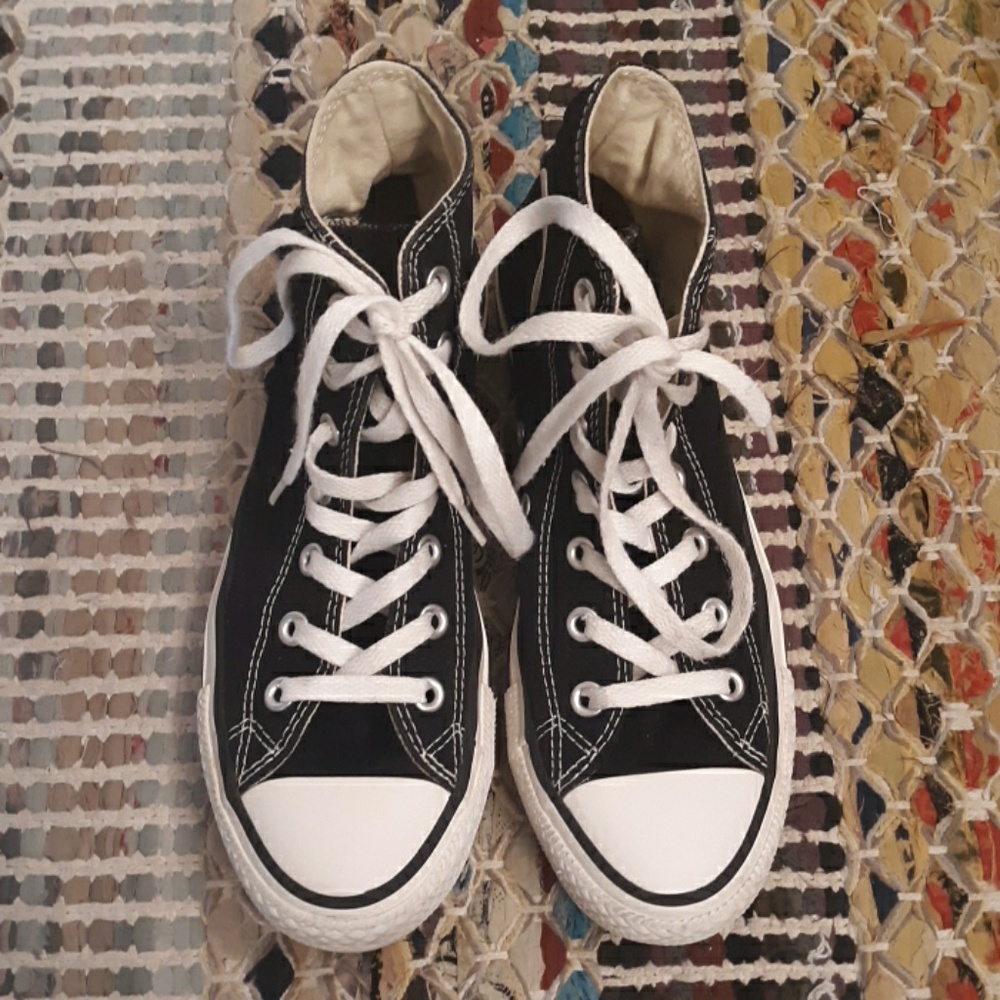Converse Black High Tops